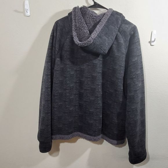 Super‎ soft fleece hooded teddy jacket plus size 2X - Picture 3 of 6